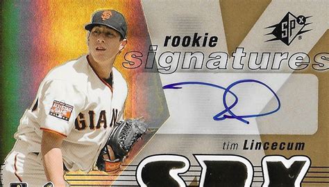 When Tim Lincecum Was King - Beckett Pricing Insider - Beckett News