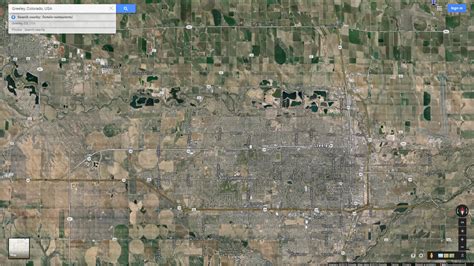 Greeley, Colorado Map