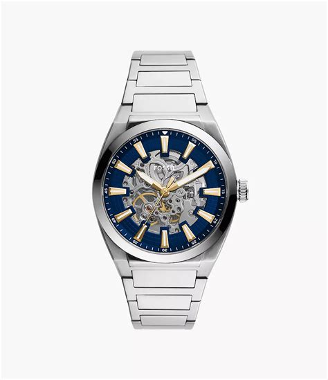 Skeleton Exposed Gear Watches - Fossil