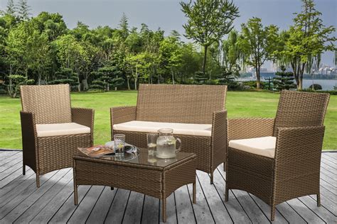 Eco Rattan Garden Furniture Set | UK Furniture 4U