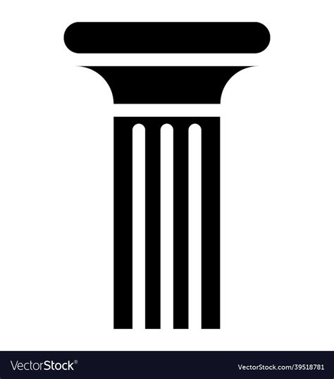 Column Royalty Free Vector Image - VectorStock