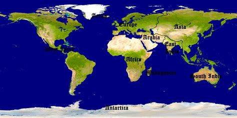 Image - Earth Alternate Continents 2.png - Alternative History