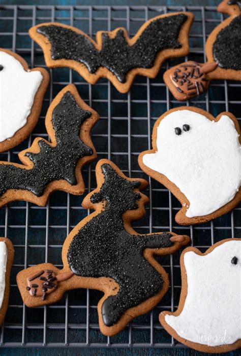 Spooky and Sweet Gingerbread Halloween Cookies Recipe