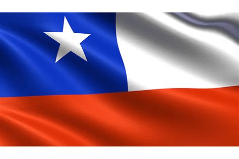 Chile Flag, Waving Fabric Texture Gráfico por bourjart_20 · Creative ...