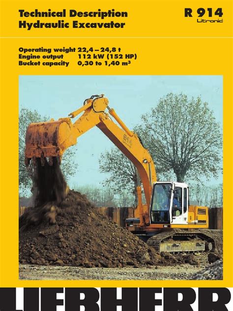 (PDF) Technical Description Hydraulic Excavator Operating Weight 22,4 ...