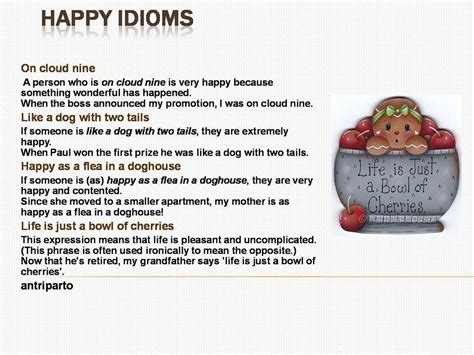 Happy Idioms – Materials For Learning English