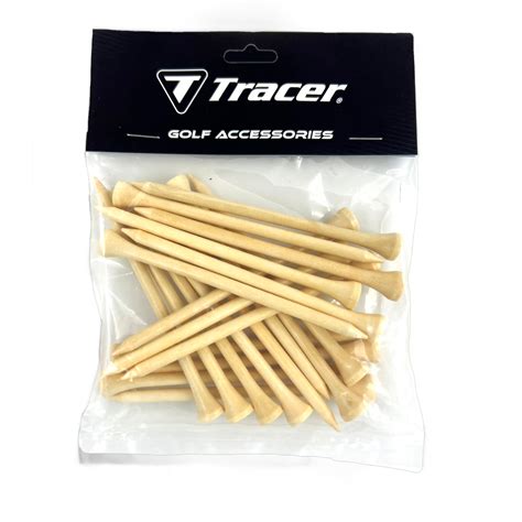 4” Wood Tracer Tees – Tracer Golf Accessories