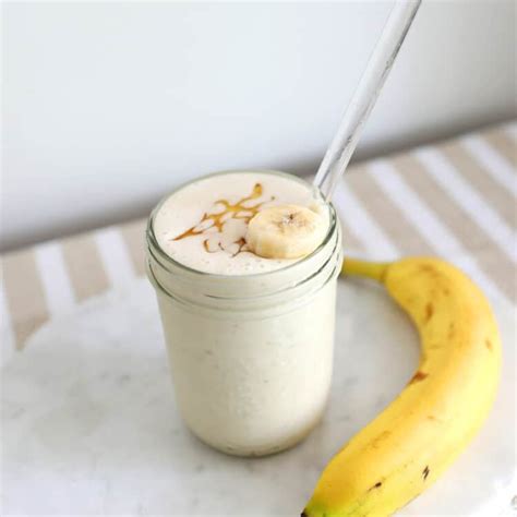 Banana Smoothie - A Beautiful Mess