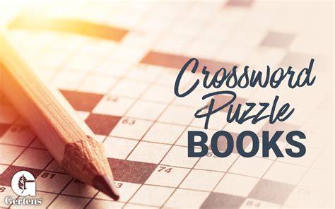 Crossword Puzzle Books - Books - Gift Shop