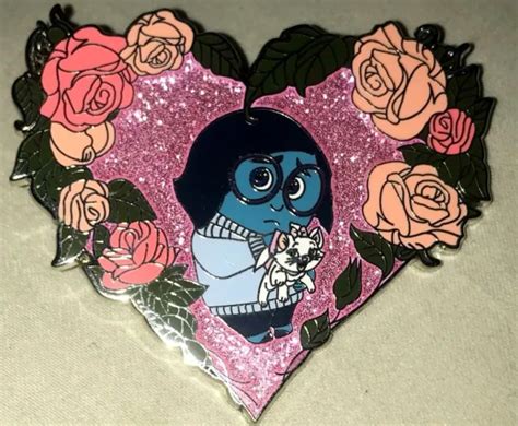 FANTASY LE 50 Pin Disney Inside Out Sadness Holding Marie Aristocats Cat Heart $10.95 - PicClick