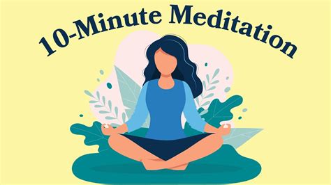 10-Minute Meditation For Anxiety - YouTube