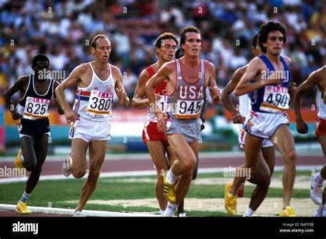 Athletics - Los Angeles Olympics 1984 Stock Photo, Royalty Free Image ...