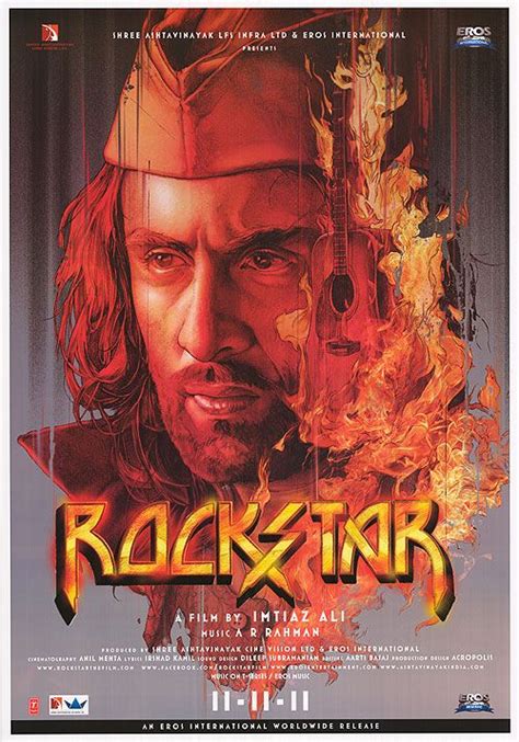 Rockstar Movie Poster #3 | Bollywood movie, Full movies, Bollywood posters