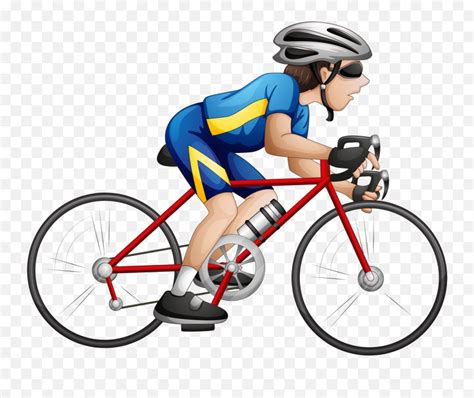 Clipart - Sport Bike Race Clipart Emoji,Bicycle Emoji - free ...