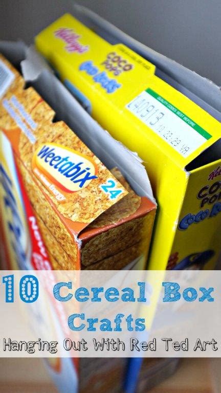 10 Cereal Box Crafts - Red Ted Art's Blog