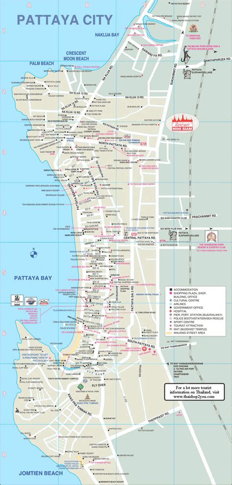 Location Map of Bangkok Pattaya for Tourists | About BTS Bangkok ...