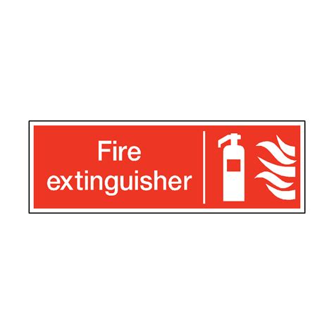 Fire Extinguisher Safety Sticker | Safety-Label.co.uk