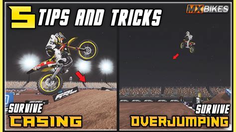 5 Tips and Tricks to DRASTICALLY IMPROVE at MX Bikes - YouTube