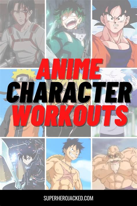 Anime Workouts Website - Anime Workout | Dozorisozo