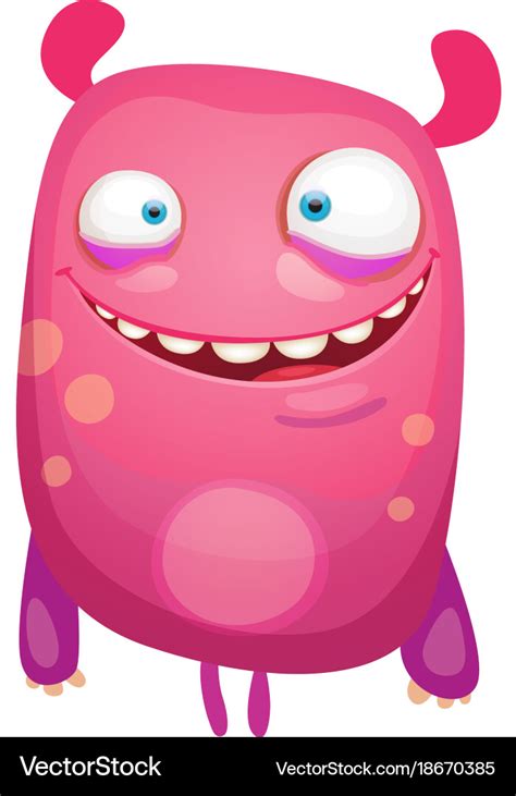 Cute monster Royalty Free Vector Image - VectorStock