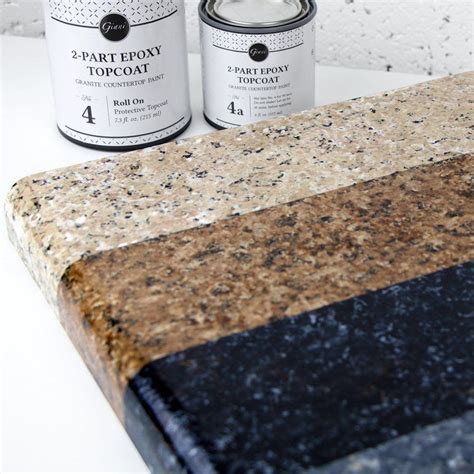 12 DIY Faux Granite Countertops Ideas & How-To Guide • The Budget Decorator | Diy granite ...