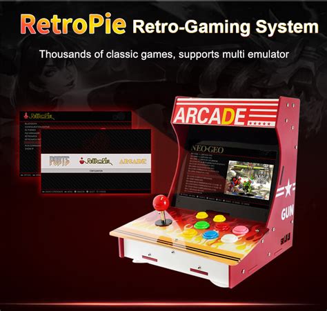 Arcade-101-1P, Arcade Machine Based on Raspberry Pi