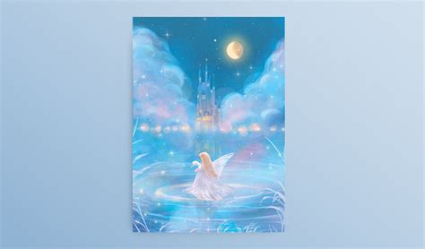 Postcard: Odette Swan Princess – Sugarmints Artstore