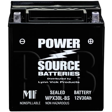 WPX30L-BS Motorcycle Battery replaces 66010-97 for Harley Davidson Sealed AGM oem fit Free Shipping