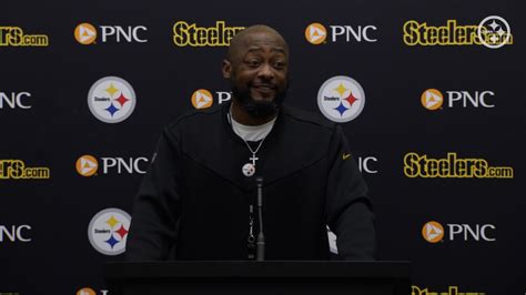 WATCH: Tomlin on bye week, player injuries, Rams