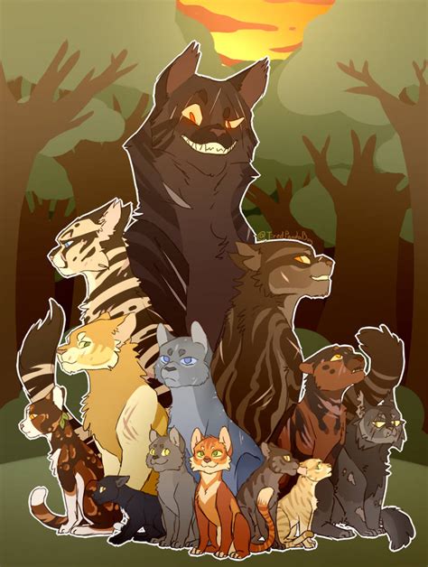 Warrior Cats Into The Wild by TiredPandaBoy on DeviantArt