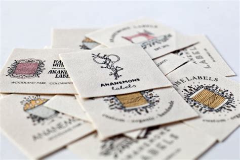 Sewing Labels for Handmade Items Personalized Custom Tags - Etsy