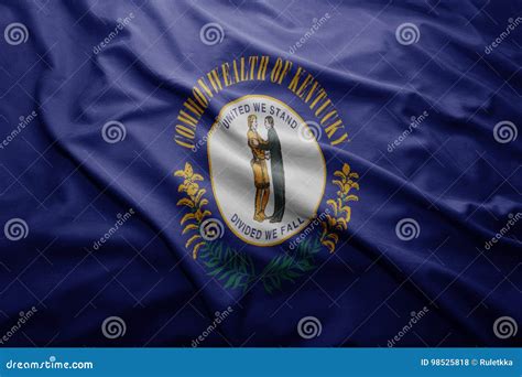 Flag of Kentucky state stock photo. Image of america - 98525818