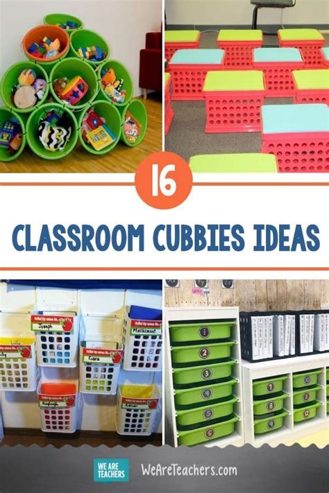 30 DIY Classroom Cubbies for Every Budget and Classroom | Classroom cubbies, Diy classroom ...