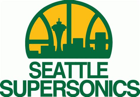 Seattle Supersonics Logo - Primary Logo - National Basketball ...