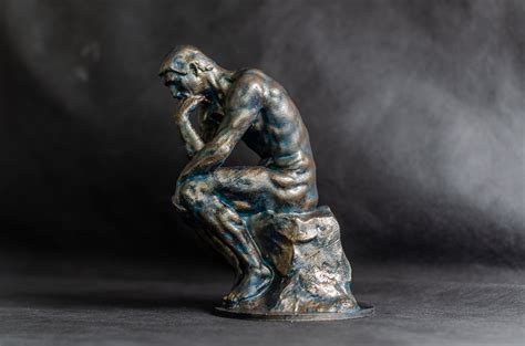 The Thinker at the Musee Rodin France Reproduction Statues - Etsy