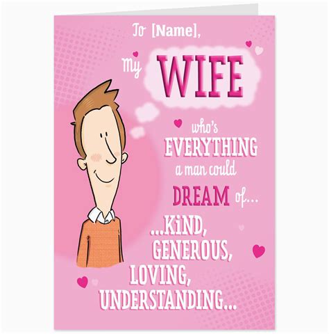 Free E Birthday Cards for Wife Happy Birthday Romantic Cards Printable ...