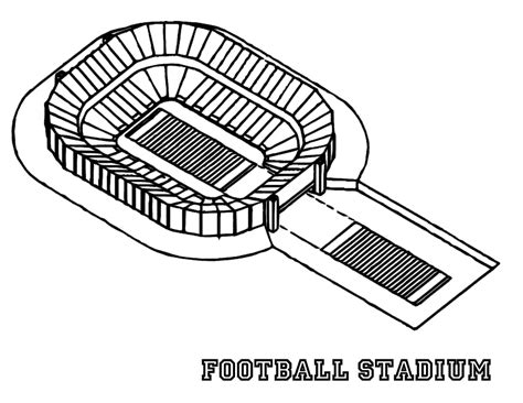 Football Field Coloring Page Luxury Soccer Football T - vrogue.co