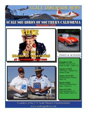 Fillable Online Scale Squadron of Southern california Fax Email Print ...