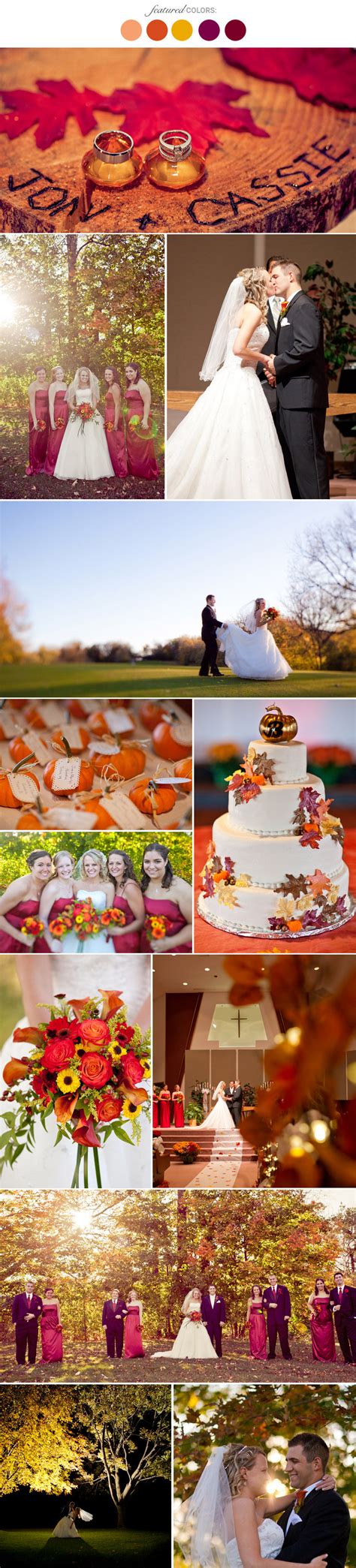 Fall Wedding Colors: 25 Combinations You'll Love BridalGuide