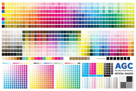 Free Printable Color Chart - Printable Word Searches