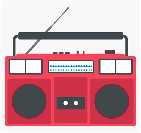 Transparent Radio Clipart - Cartoon Radio Transparent Background, HD Png Download , Transparent ...