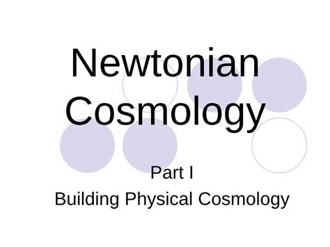 (PDF) Newtonian Cosmology - Fermilabhome.fnal.gov/~gnedin/teaching ...