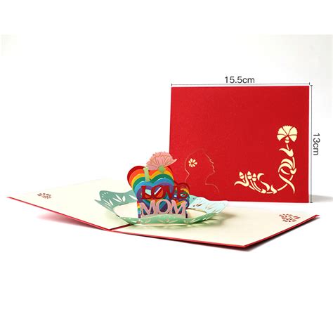 3D Greeting Pop Up Mothers Day Card – Y-PaperCo