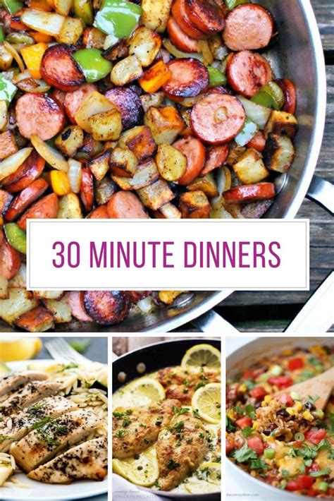 Best 30 Minute Dinner Recipes - Deliciously simple midweek meals the ...