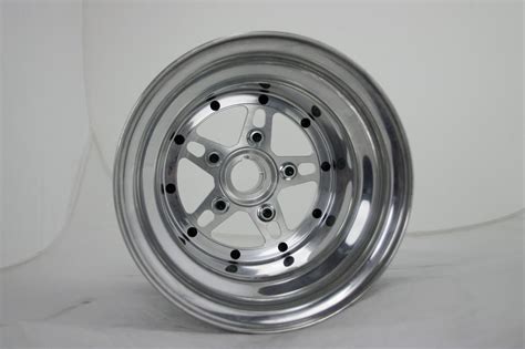 JR Race Car 555-7600 JR Race Car Pro Jr. Dragster Polished Rear Wheels | Summit Racing