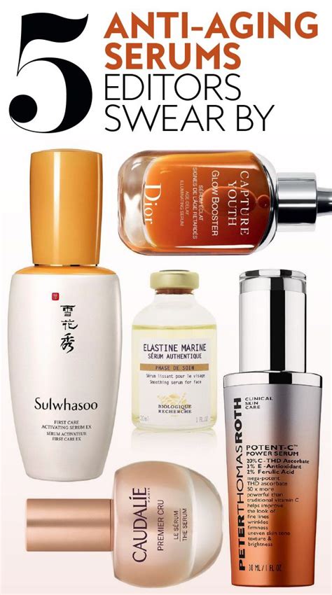 The 5 Anti-Aging Serums Our Editors Swear By | Skin care, Skin care pimples, Skin care secrets