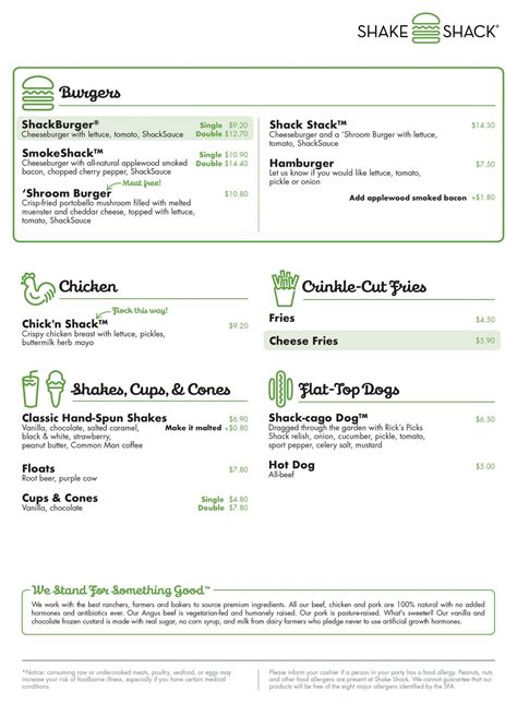 Shake Shack Menu: Shake Shack Singapore Menu with Prices Updated 2024