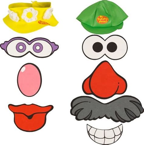 costume mr and mrs potato head face printables - Google Search | Board ...