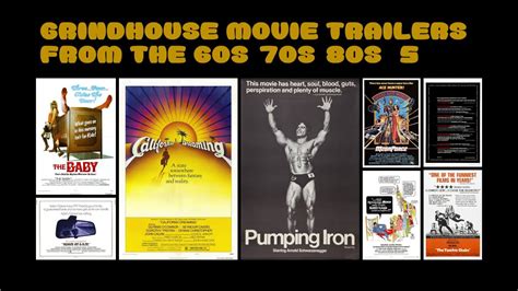 Grindhouse Movie Trailers from the 60s/70s/80s #5 - YouTube