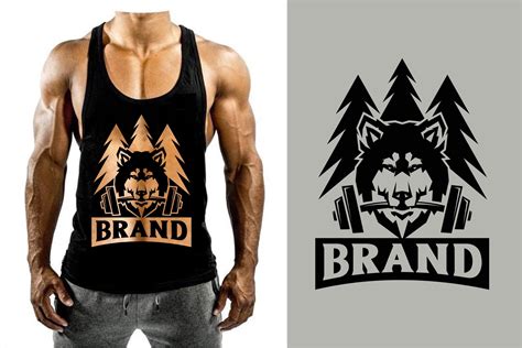 Wolf Gym Outdoors Graphic by Herulogo · Creative Fabrica